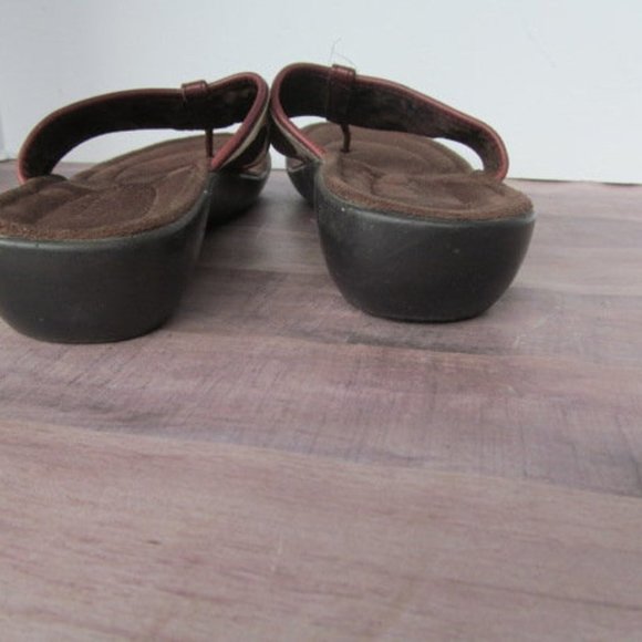 Minnetonka Leather Sandals sz 10 Sandals Pony Hair - Picture 5 of 7